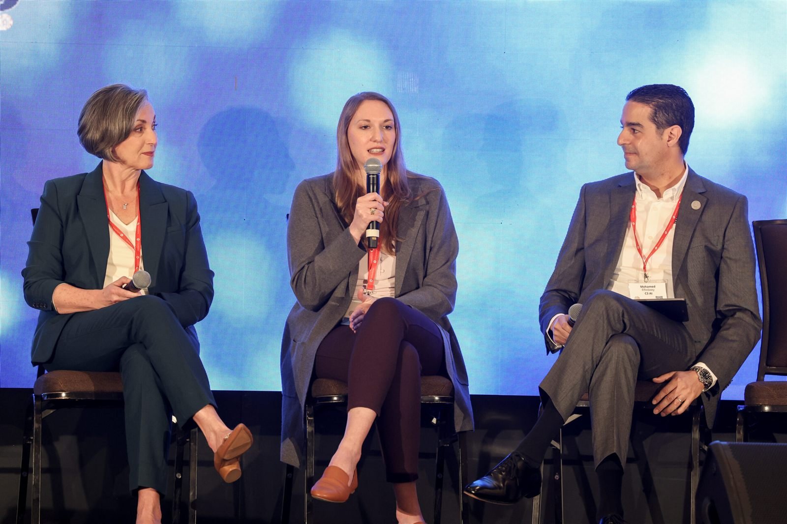 Panel discussion at an Energy Conference Network event